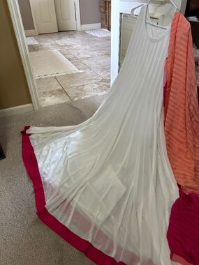 Beautiful Indian Pakistani anarkali kurta dupatta